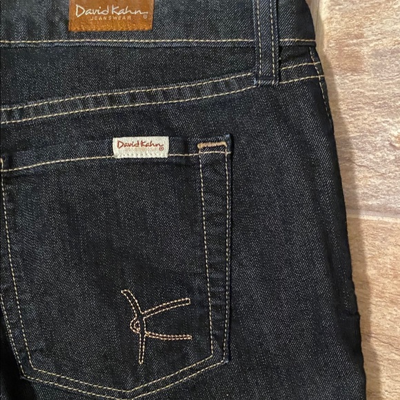 David Kahn jeans wide leg flare bell bottom 32/28 - Picture 5 of 7